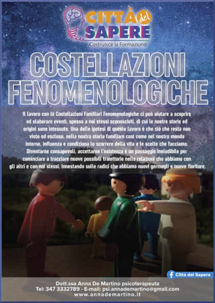 costellazioni familiari fenomenologiche incontro Nocera Inferiore