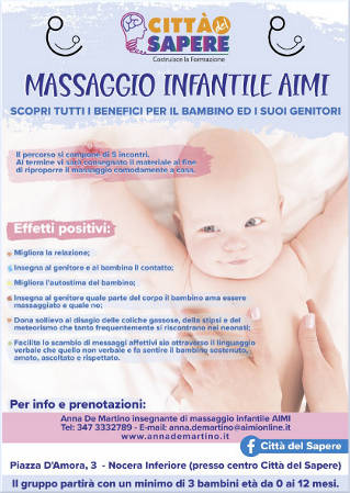 corso massaggio infantile